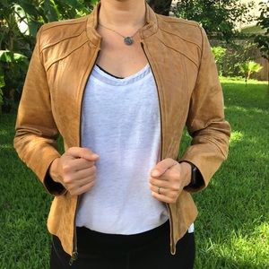 Brown Leather Jacket from Star Jackets